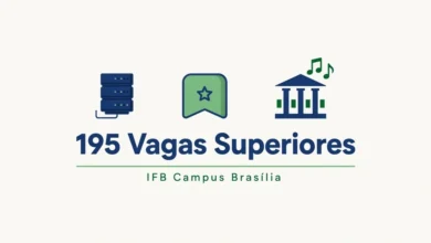 Inscrições abertas para o Processo Seletivo de Graduação do IFB 20262. São 195 vagas em cursos de Tecnologia e Licenciatura gratuitos!