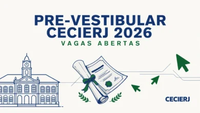 Inscrições abertas para o curso gratuito Pré-Vestibular Social Cecierj Intensivo com vagas presenciais e on-line e seleção por sorteio!