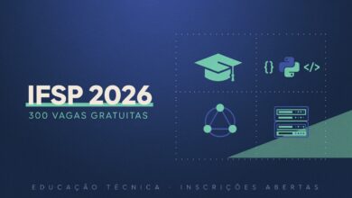 Inscrições abertas para o curso superior gratuito de Análise e Desenvolvimento de Sistemas EAD no IFSP com seleção pela nota do ENEM!