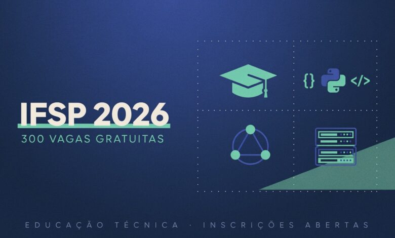 Inscrições abertas para o curso superior gratuito de Análise e Desenvolvimento de Sistemas EAD no IFSP com seleção pela nota do ENEM!