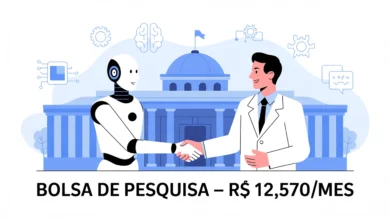 MCTI e LNCC financiam pesquisa em inteligência artificial com bolsa de R$ 12.570 por mês para doutores. Inscrições abertas até 30 de junho!