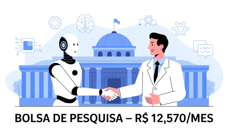 MCTI e LNCC financiam pesquisa em inteligência artificial com bolsa de R$ 12.570 por mês para doutores. Inscrições abertas até 30 de junho!