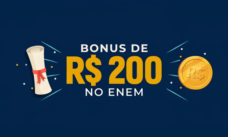 MEC anuncia Bônus para estudantes que concluírem o Ensino Médio em 2026 e participarem dos dois dias de Prova. Programa pé-de-meia.