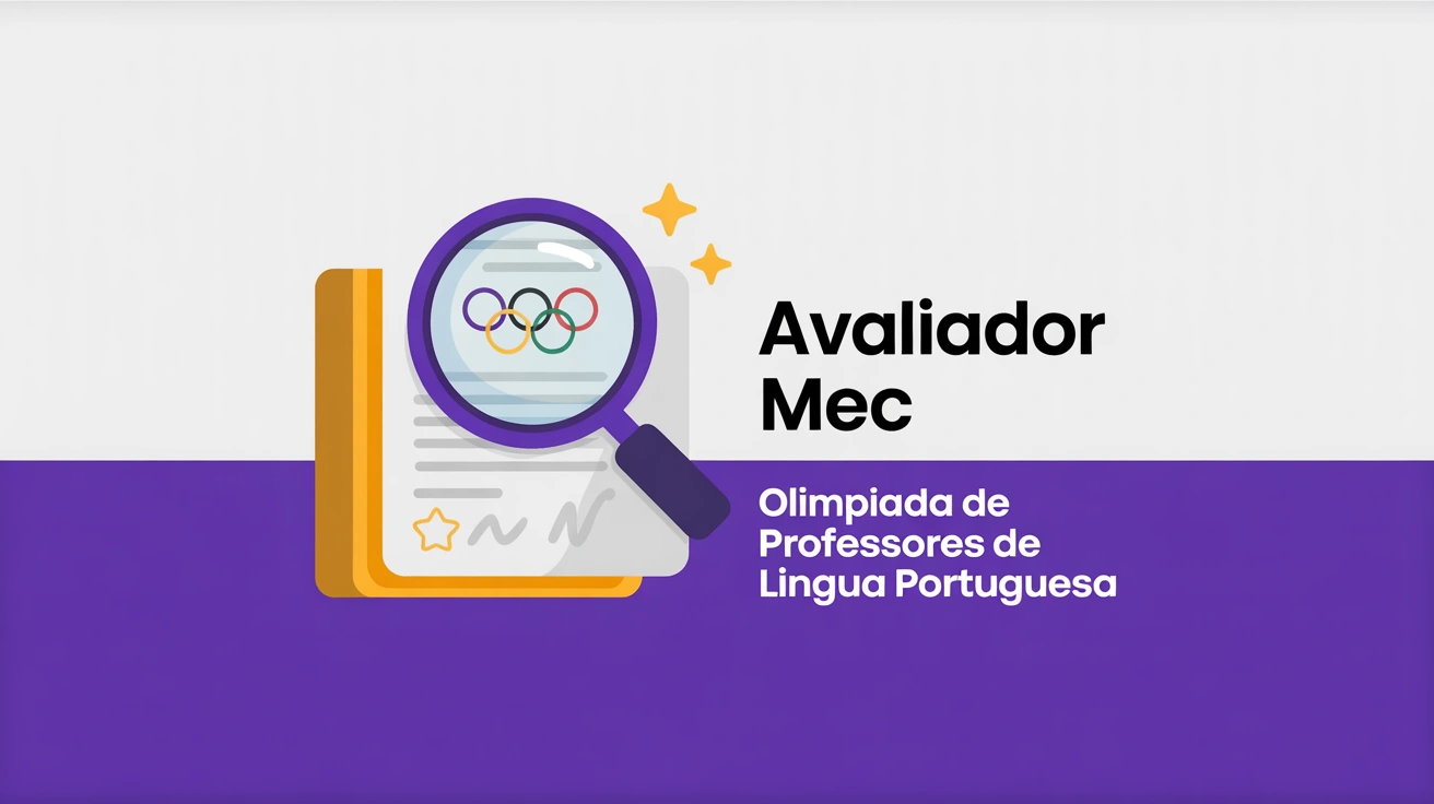 MEC e UFPI buscam professores e discentes de Letras para compor o banco de avaliadores da OPLP 2026. Inscrições gratuitas!