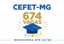 O CEFET-MG abriu 674 vagas de graduação para o 2º semestre de 2026. Inscrições gratuitas até 2206 pelo site do processo seletivo. Seleção pelas notas do ENEM 2016–2025