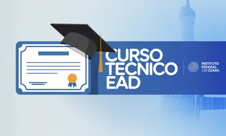 O IFCE abriu inscrições para o Processo Seletivo 2026.2 de cursos técnicos em 27 campi no Ceará. Vagas gratuitas, sem prova