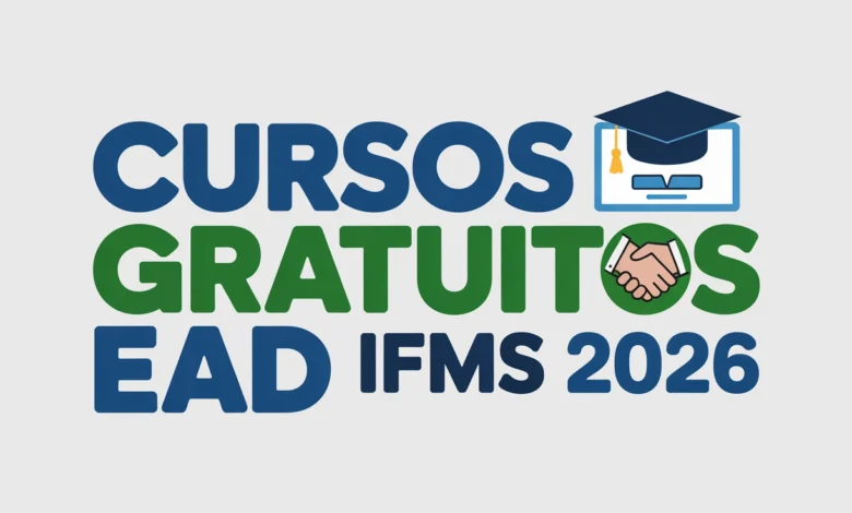 O IFMS abriu inscrições para cursos FIC gratuitos a distância no 2º semestre de 2026. São vagas em Assistente Administrativo, Operador de Computador e Vendedor em municípios de todo o Mato Grosso do Sul.