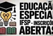 O IFSP abriu inscrições para 150 vagas gratuitas na pós-graduação EaD em Educação Especial com ênfase em Altas Habilidades. Saiba mais aqui!