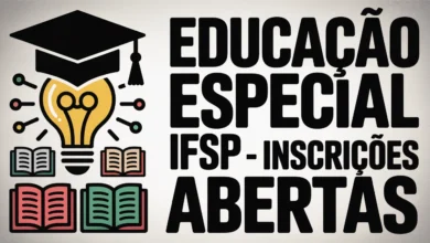 O IFSP abriu inscrições para 150 vagas gratuitas na pós-graduação EaD em Educação Especial com ênfase em Altas Habilidades. Saiba mais aqui!