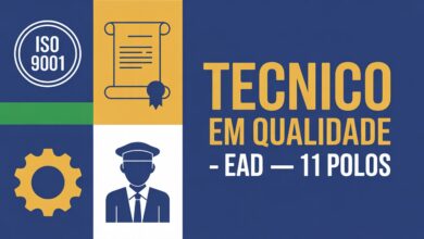 O IFSULDEMINAS abre 200 vagas para o Técnico em Qualidade EaD em 11 polos de MG e SP. Com a revisão da ISO 9001 em 2026.