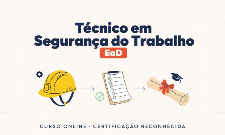 O IFSULDEMINAS abre vagas para o Técnico em Segurança do Trabalho EaD em 33 polos de MG, SP e ES. Curso gratuito, seleção por sorteio e inscrições até 1906
