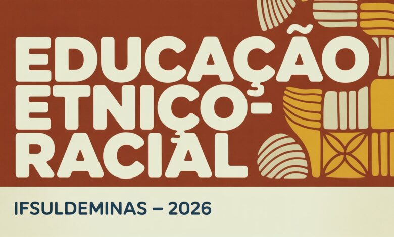 O IFSULDEMINAS abriu 1.000 vagas para curso EaD gratuito de Educação para as Relações Étnico-Raciais, com 100 horas e certificado. I