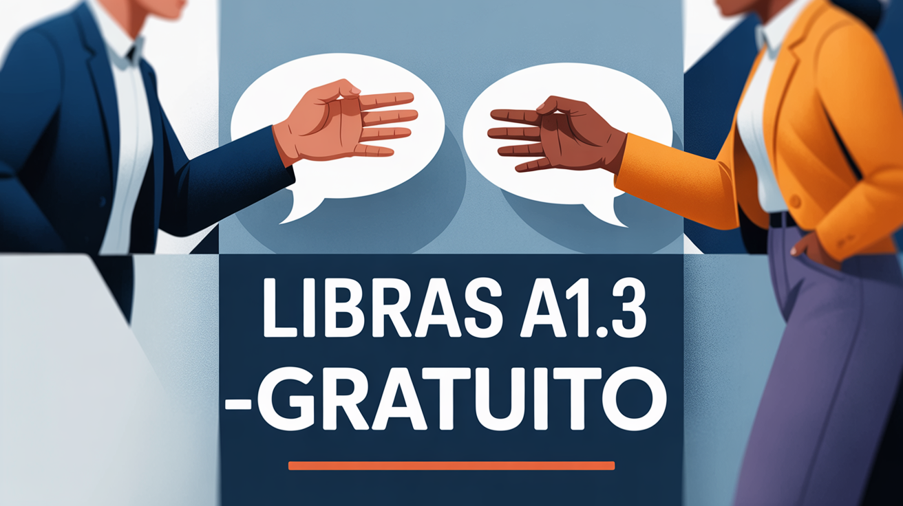 O IFSULDEMINAS abriu 250 vagas para o curso gratuito de Libras A1.3 em EaD. Confira como se inscrever, carga horária, certificado e cronograma completo.