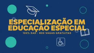 O IFSULDEMINAS abriu 800 vagas gratuitas para a especialização em Educação Especial e Inclusiva EaD. Inscrições de 17 de junho a 17 de agosto