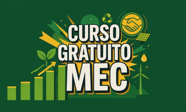 O MEC abriu 5 mil vagas para o curso gratuito e online de Economia Popular e Solidária. Garanta sua vaga na plataforma AVAMEC e certifique-se.