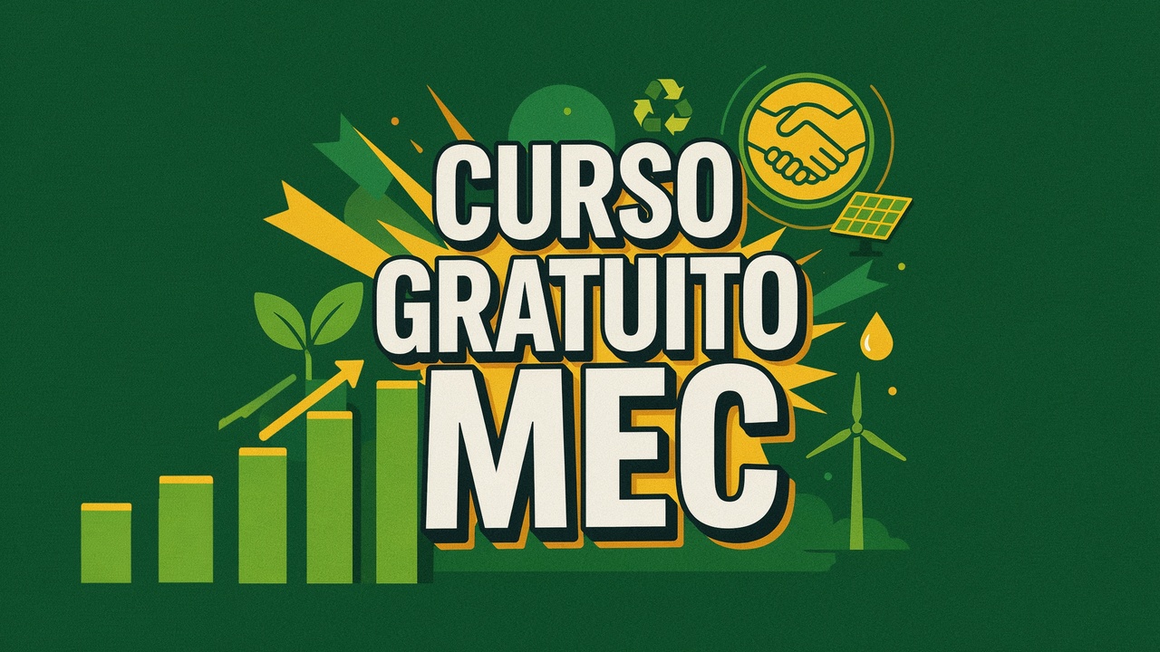 O MEC abriu 5 mil vagas para o curso gratuito e online de Economia Popular e Solidária. Garanta sua vaga na plataforma AVAMEC e certifique-se.