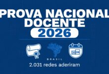 O MEC publicou a lista oficial 2.031 redes de ensino aderiram à PND 2026. Saiba quais estados e capitais vão usar a nota nas seleções de professores.