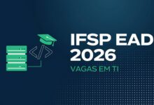 Processo seletivo IFSP oferta cursos gratuitos de graduação EaD em tecnologia sem vestibular. Classificação pelas notas do Enem!