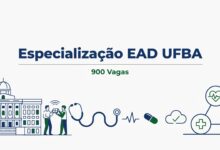 Processo seletivo da UFBA oferece especialização gratuita e EAD em Saúde Digital e Monitoramento em Saúde. Inscrições abertas até 1907.
