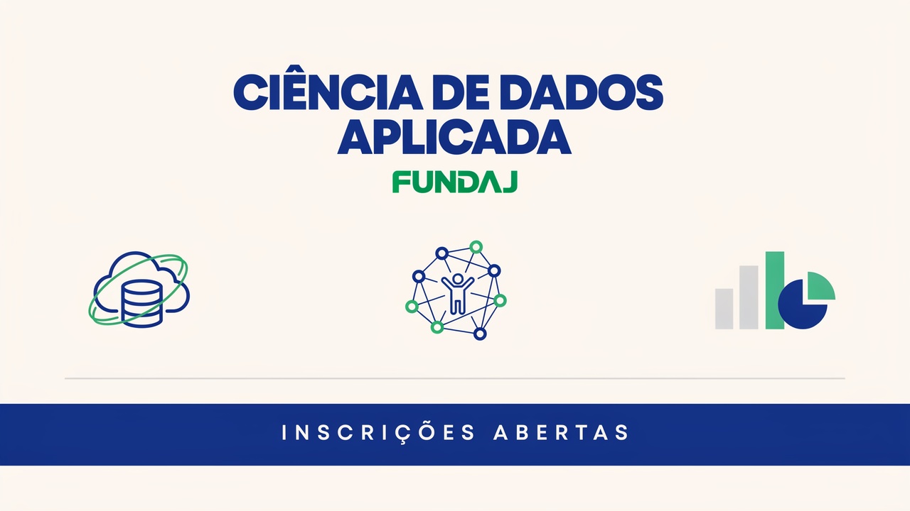 Processo seletivo para a especialização em Ciências Sociais de Dados da Fundaj. Curso gratuito e EaD com 50 vagas e inscrições até 1806.