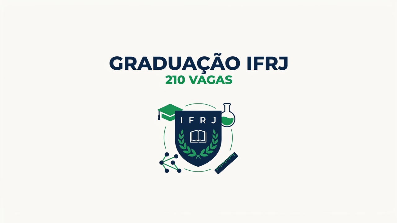 Processo seletivo para ingresso nos cursos de graduação gratuitos do IFRJ! Inscrições abertas e seleção com a nota do ENEM a partir de 2021.