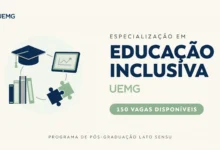 Procurando especialização gratuita A UEMG abriu vagas de pós-graduação EaD em Educação Inclusiva com inscrições até 0707 sem provas!