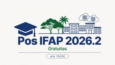 Procurando especialização gratuita O IFAP abriu inscrições para 260 vagas em cursos de pós-graduação presenciais e EAD em diveras áreas.