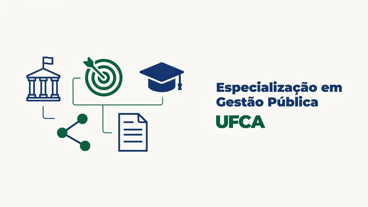 Procurando pós-graduação gratuita Conheça a Especialização em Gestão Pública EaD da UFCA. Inscrições abertas para 5 polos!