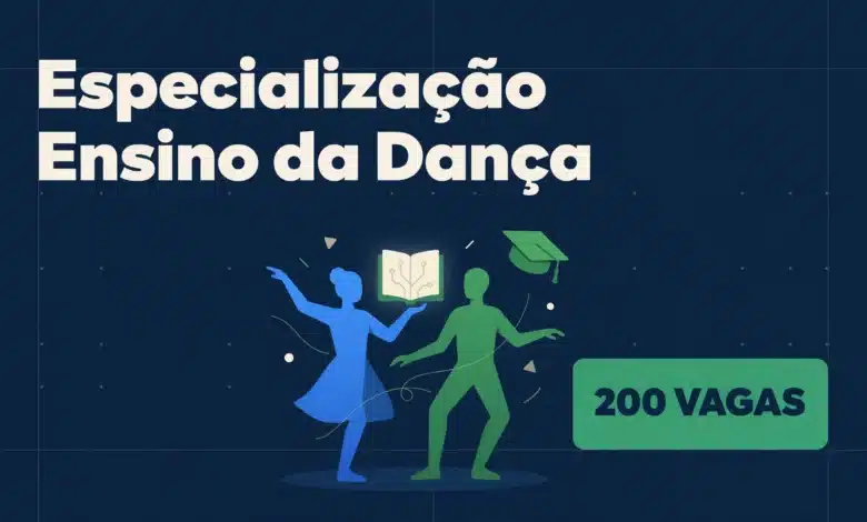 Procurando pós-graduação gratuita Ufes oferece 200 vagas na especialização EAD em Ensino da Dança. Inscrições até 1507. Veja o edital aqui!