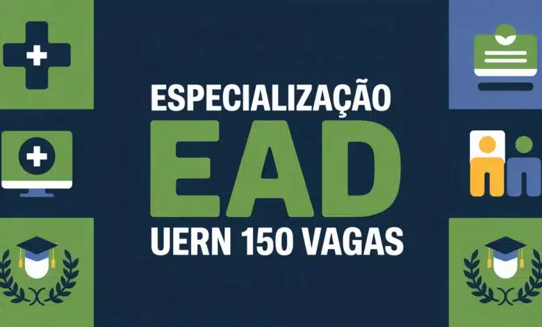 Procurando pós-graduação gratuita na saúde UERN lança edital com 150 vagas EaD para Especialização em Preceptoria Multiprofissional!