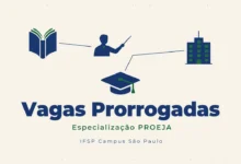 Procurando uma pós-graduação gratuita O IFSP oferece vagas no curso de Especialização em Educação PROEJA 2026. Confira o edital aqui!