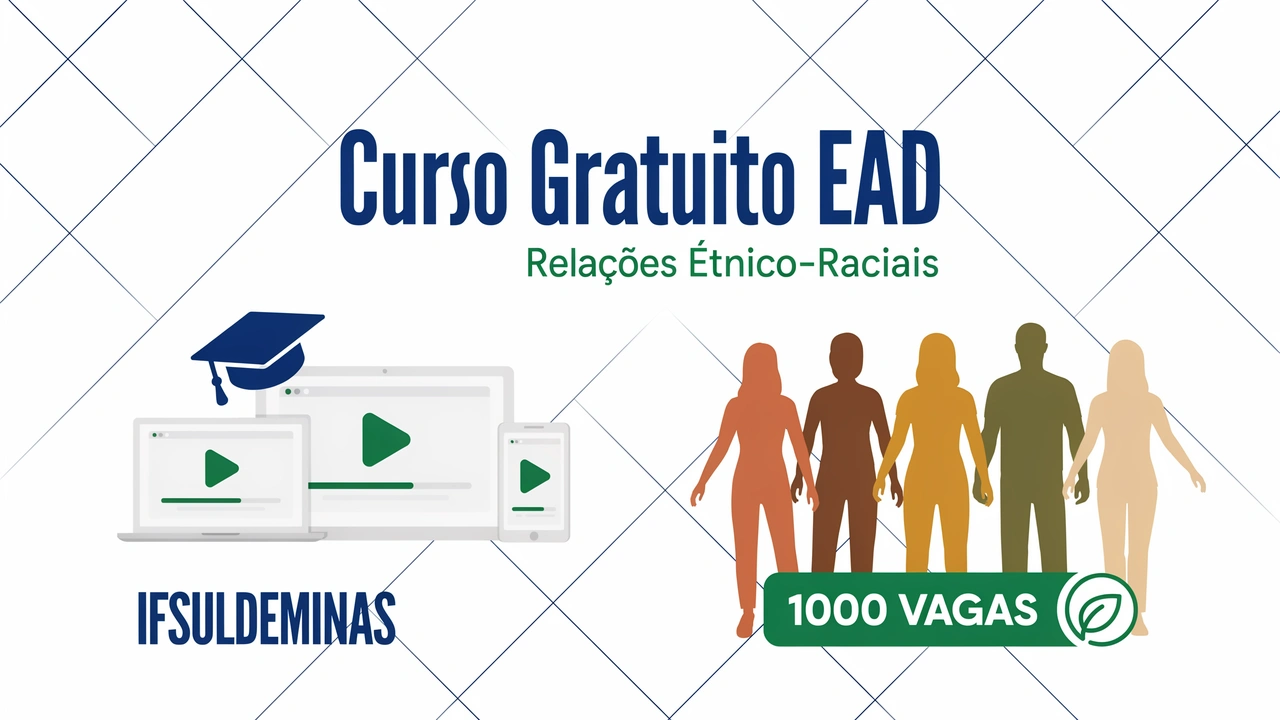 Quer um curso de extensão gratuito O IFSULDEMINAS oferece formação em Educação para Relações Étnico-Raciais EAD e certificado de 100 horas.