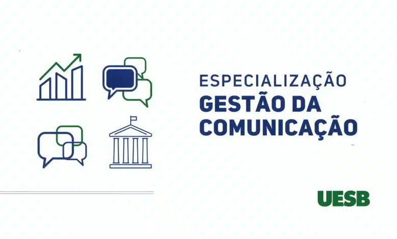 Quer uma especialização gratuita A UESB oferece 150 vagas em pós-graduação em Mídias Sociais EAD para agentes públicos e comunidade.