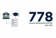 Quer uma graduação gratuita UERJ abre processo seletivo para 778 vagas remanescentes usando a nota do ENEM. Confira o edital e inscreva-se!