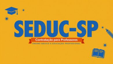 SEDUC-SP abre PSS 2026 para professores de Ensino Fundamental, Médio e Técnico. Inscrições via FGV até 18 e 1906. Salário de R$ 5.565 para 40h semanais.