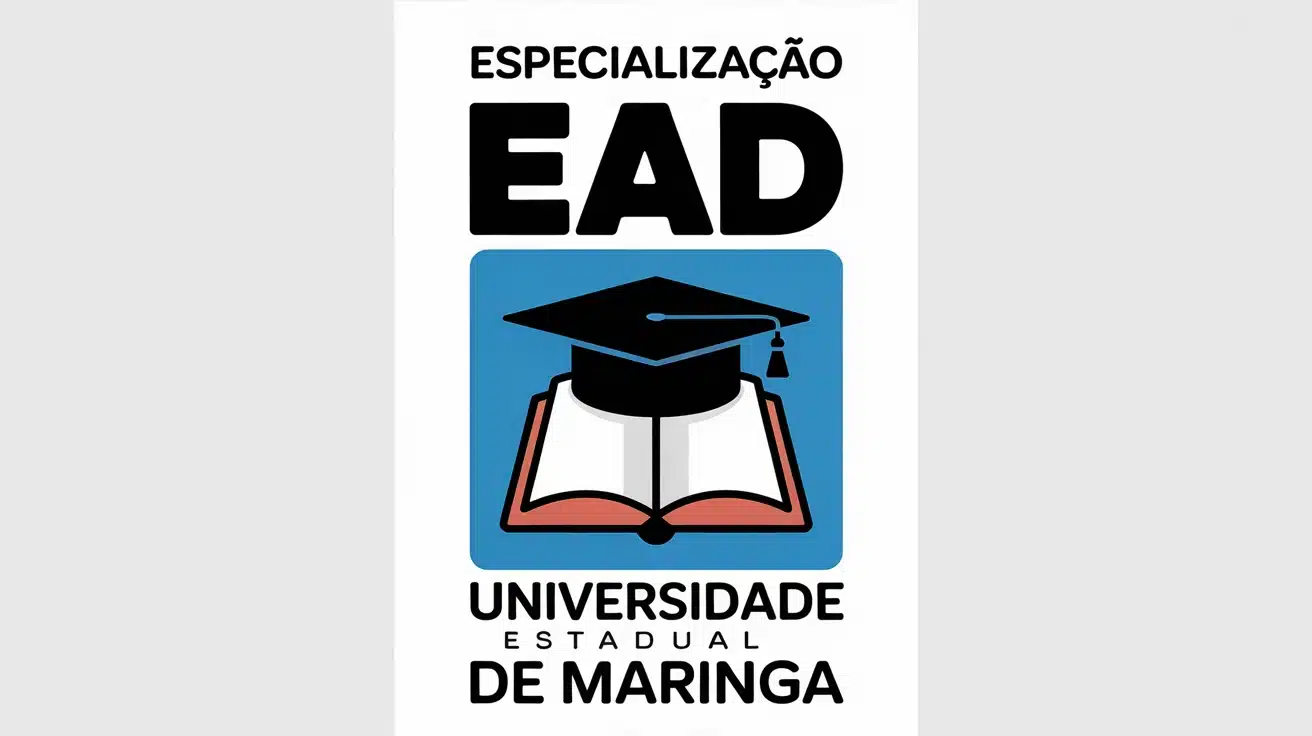 UEM abre 730 vagas em 5 especializações gratuitas EaD pelo UAB. Inscrições até 3 de julho de 2026. Veja cursos, polos e como se inscrever.