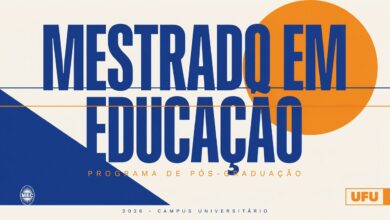 UFU abre inscrições para mestrado acadêmico (PPGED) e profissional (PPGCE) na área de Educação. 112 vagas, taxa R$120.