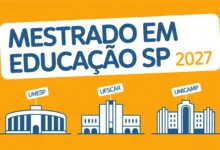 UNESP, UFSCar e UNICAMP abriram 349 vagas de mestrado em Educação para 2027. Inscrições até julho. Veja qual programa combina com seu perfil de pesquisa.