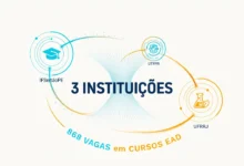 868 vagas gratuitas em cursos 100% a distância graduação tecnológica no IFSertãoPE e especializações na UFRRJ e UTFPR, com inscrições até agosto de 2026.