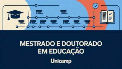 A Unicamp abriu inscrições para o mestrado e doutorado em Educação. São 227 vagas em 9 linhas de pesquisa, com prazo até 15 de julho.