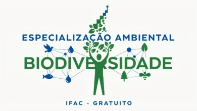 Buscando pós-graduação na área ambiental O Ifac oferece 30 vagas na especialização em Biodiversidade semipresencial sem taxa ou mensalidade.