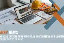 Cecierj abre 750 vagas gratuitas em cursos EAD de Construção Civil, Segurança do Trabalho e Logística Offshore. Inscrições abertas até 30/07/2026.