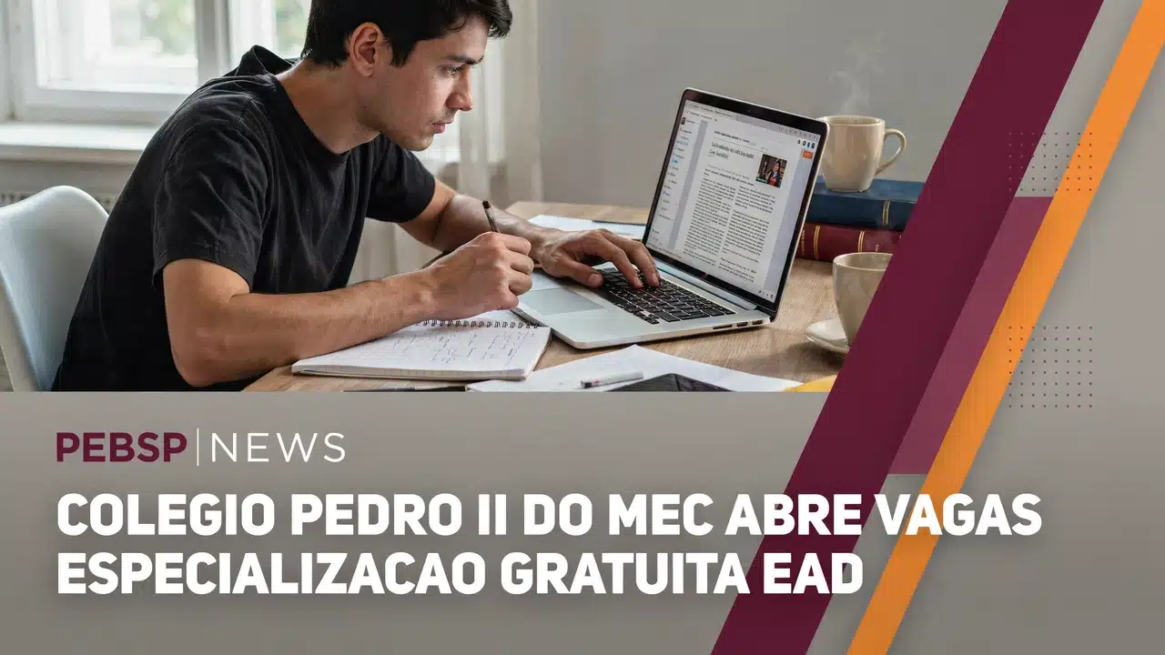 Colégio Pedro II seleciona 50 candidatos para especialização gratuita em Ciências Sociais e Educação Básica EAD. Inscrições até 2008.