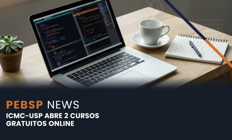 Cursos gratuitos ICMC-USP educação aberta para professores e programação web para meninas e mulheres, 100% online. Inscrições até 2707 e 2907.