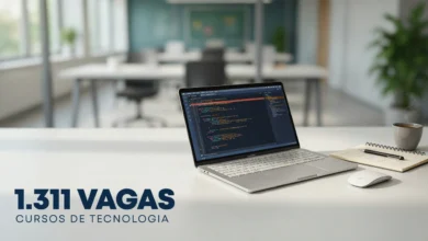 Cursos técnicos gratuitos de TI oferecidos pela FAETEC em parceria com o SENAI-RJ. Matrícula direta, sem taxa, até 10 de julho.