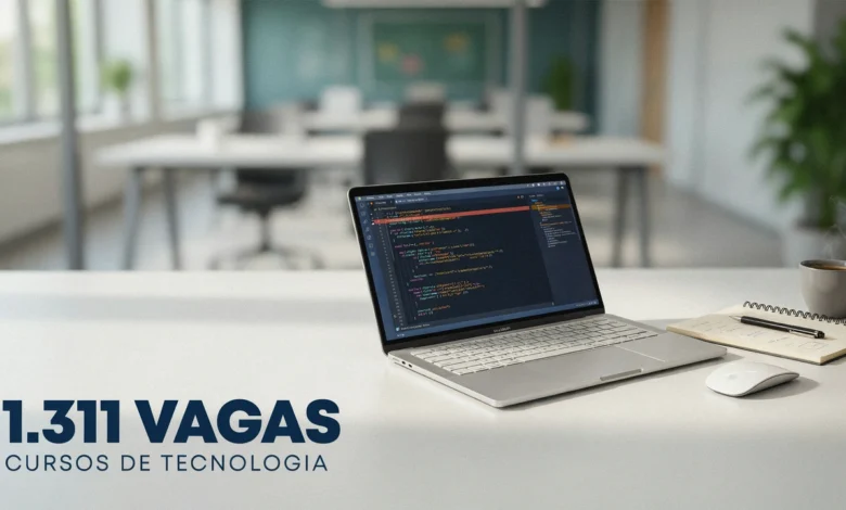 Cursos técnicos gratuitos de TI oferecidos pela FAETEC em parceria com o SENAI-RJ. Matrícula direta, sem taxa, até 10 de julho.