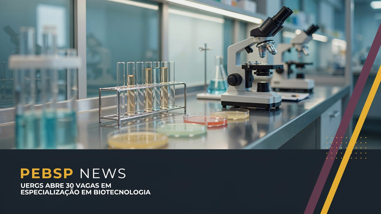 Edital da Uergs seleciona candidatos para curso de especialização em Biotecnologia. Veja requisitos e calendário completo aqui.