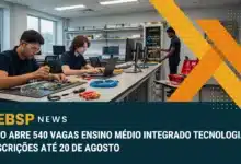 Edital do IFTO tem cursos técnicos de tecnologia integrados ao Ensino Médio em 9 polos. Veja o cronograma completo com inscrições até 2008.