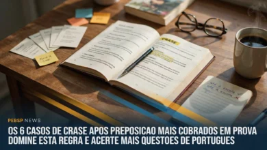 Entenda os 6 casos de crase depois de preposições que mais caem em prova; veja o macete para acertar sempre.