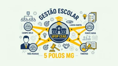 Especialização em Gestão Escolar da UFOPCEAD tem 150 vagas pela UAB. Inscrições até 26 de julho de 2026. Confira requisitos, polos e cronograma completo.
